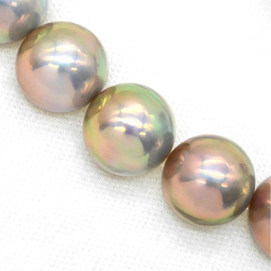 TASAKI/タサキ】 マベパール/マベ真珠12.0~14.5mm ネックレス シルバー 