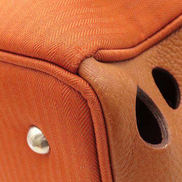 HERMES（エルメス） ボストンバッグ ガーデンパーティー サックシアン