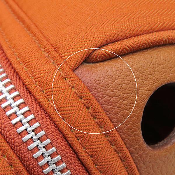 HERMES（エルメス） ボストンバッグ ガーデンパーティー サックシアン