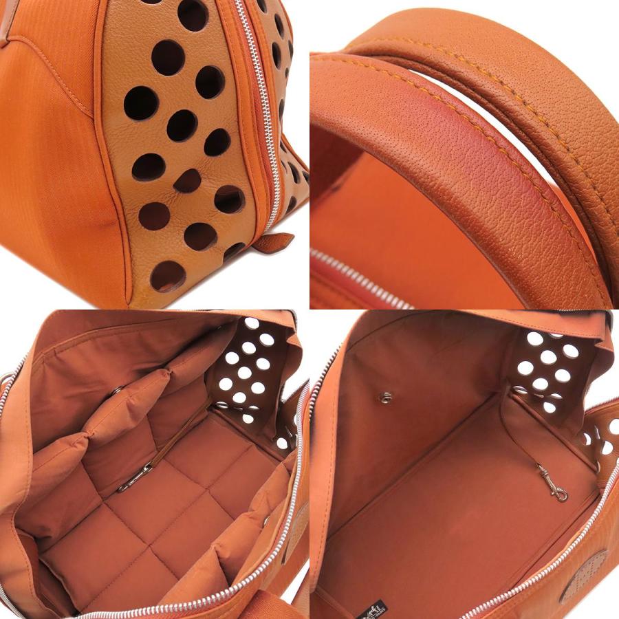 HERMES（エルメス） ボストンバッグ ガーデンパーティー サックシアン