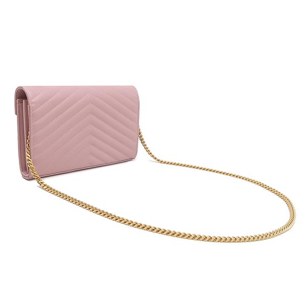 SAINT LAURENT サンローラン チェーンウォレット カサンドラ
