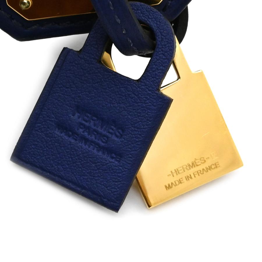 HERMES（エルメス） ネックレス オーケリー GM GP ネイビー 紺 青