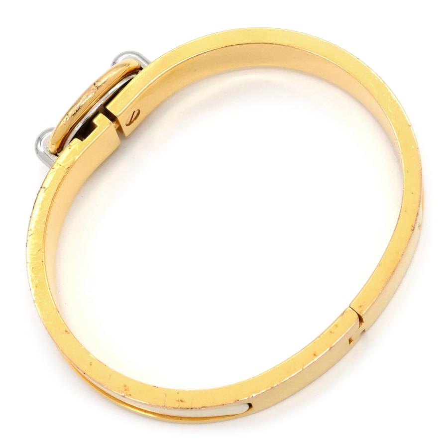 HERMES バングル　アイボリー HERMES（エルメス） バングル ミニクリック PM シェーヌダンクル