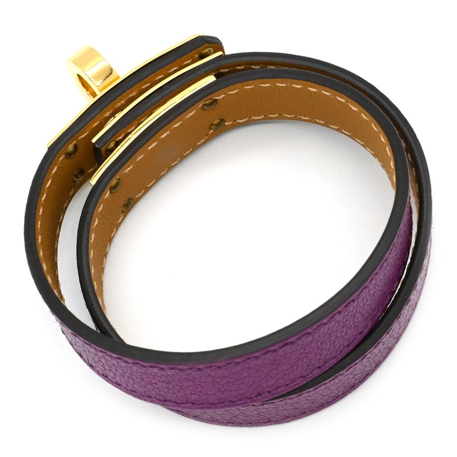 HERMES（エルメス） ブレスレット ケリードゥブルトゥール GP パープル
