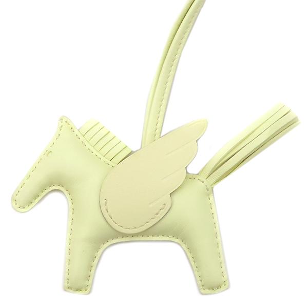 ❤未使用品❤ペガサスMM ソーゴールド エルメス U刻印 アニューミロ 箱付き HERMES（エルメス） バッグチャーム ロデオPM ペガサス アニョーミロ