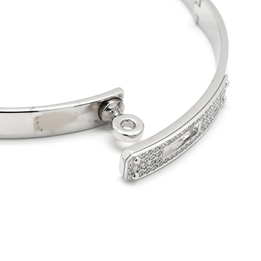 HERMES（エルメス） ブレスレット ケリー ケリーPM バングル シルバー