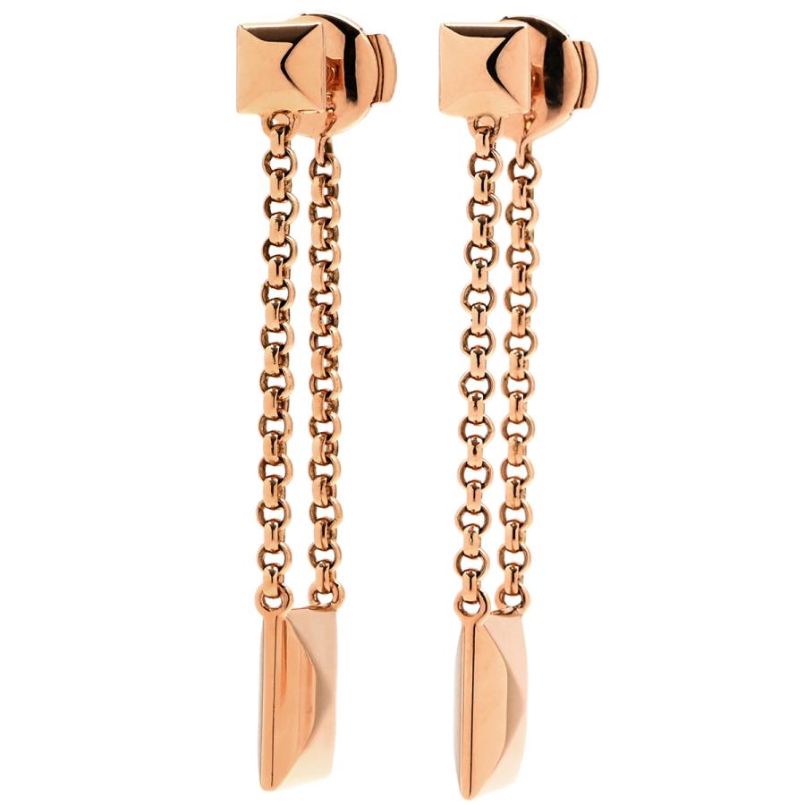 HERMES（エルメス） ピアス クルー ドゥ H クルー ドゥ H ゴールド