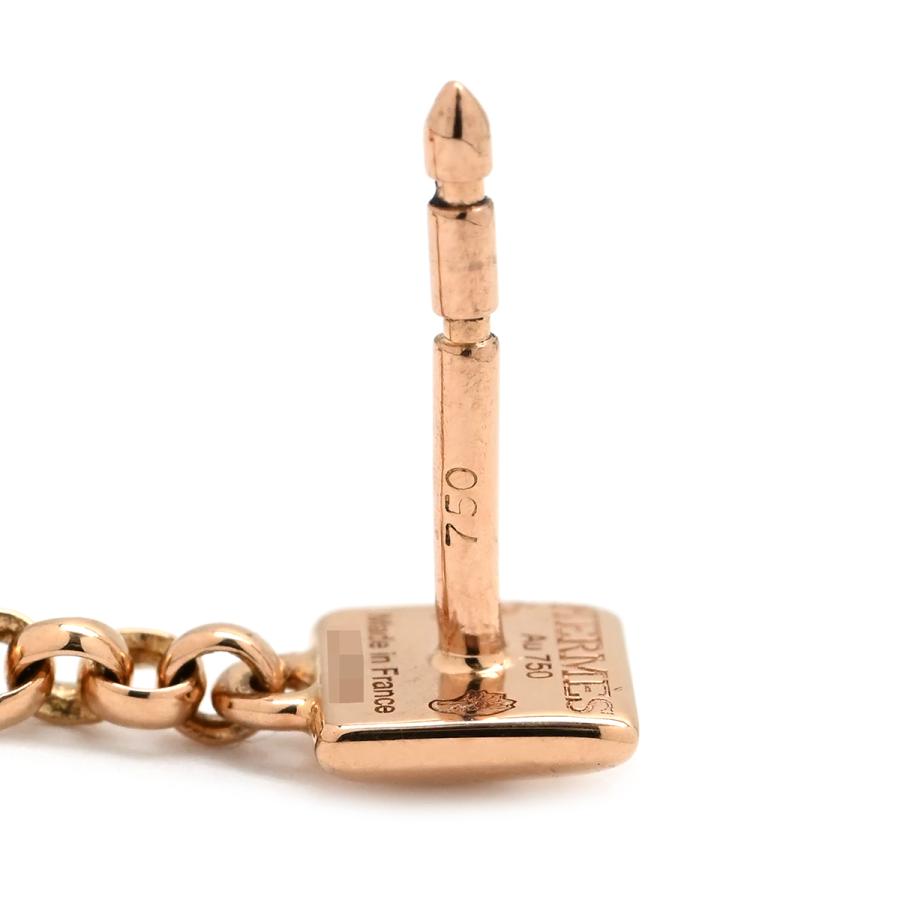 HERMES（エルメス） ピアス クルー ドゥ H クルー ドゥ H ゴールド