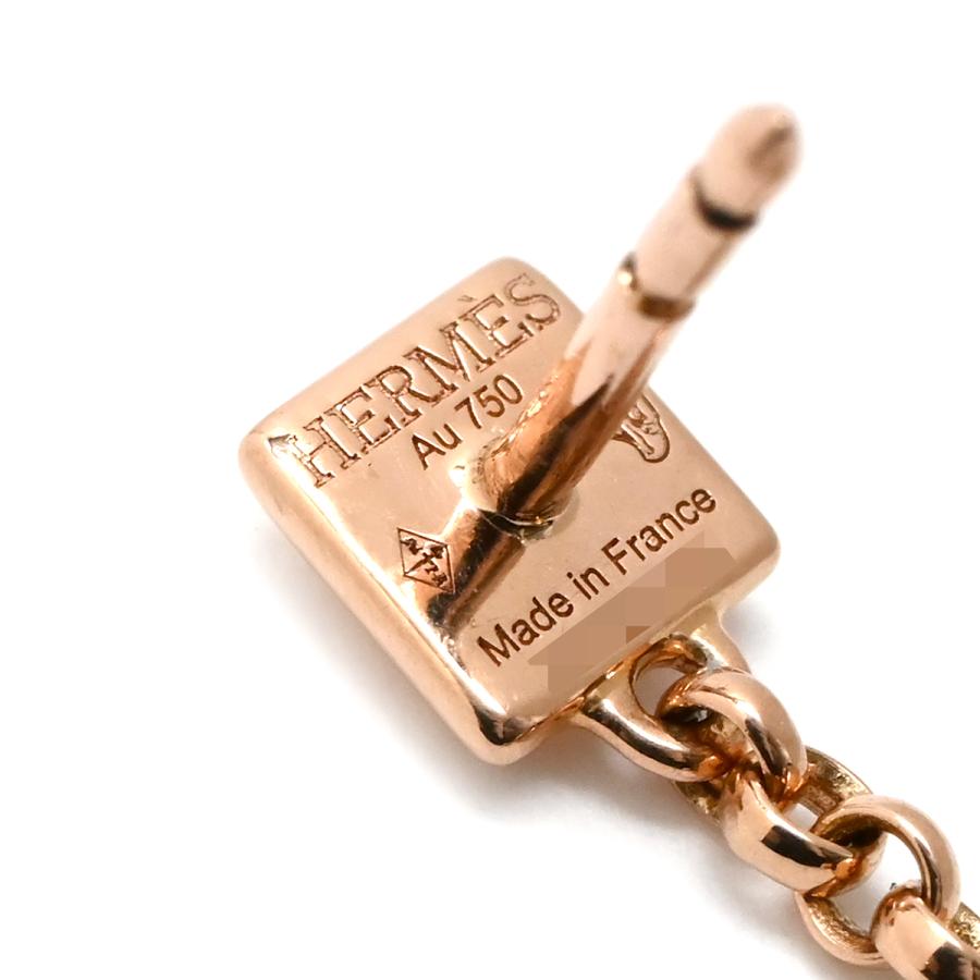 HERMES（エルメス） ピアス クルー ドゥ H クルー ドゥ H ゴールド