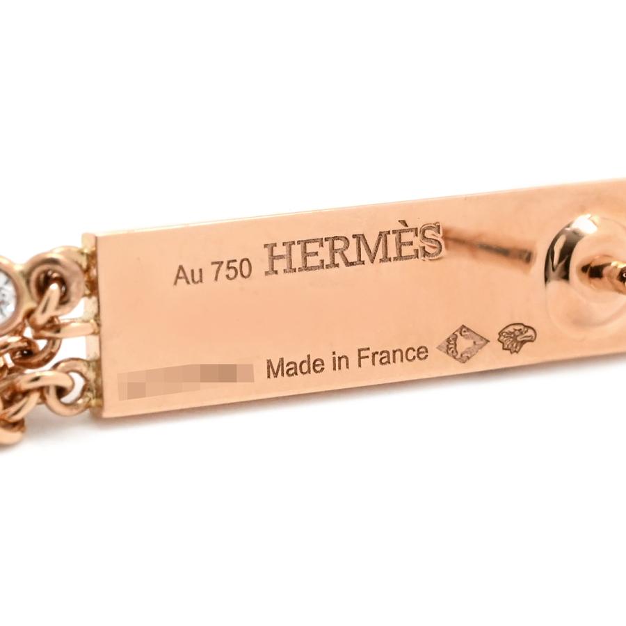 HERMES（エルメス） ピアス ケリー ガヴロッシュ PM ダイヤ ゴールド 