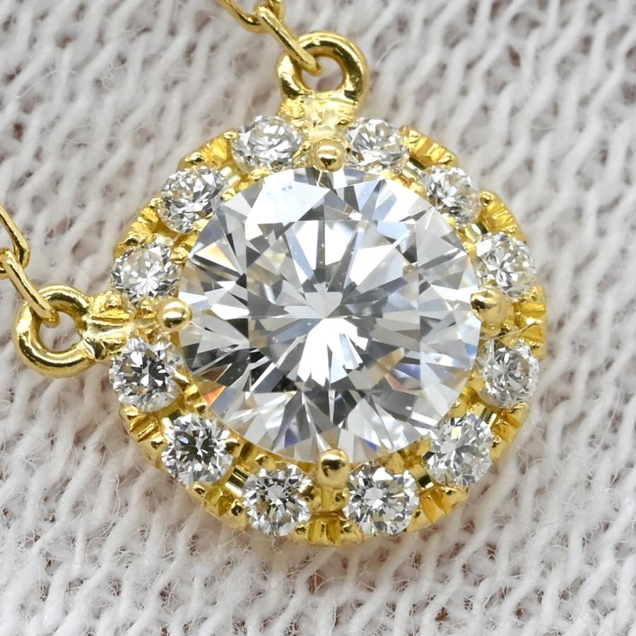 アーカー ネックレス ダイヤネックレス ゴールド イエローゴールド