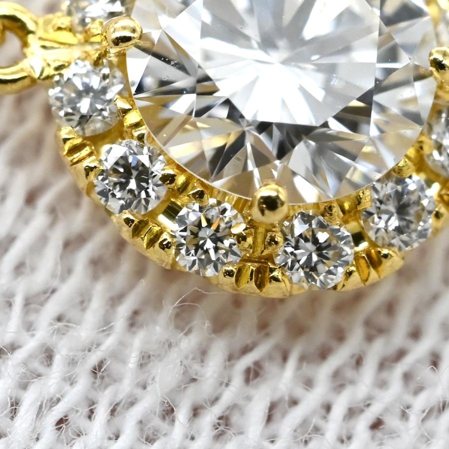 アーカー ネックレス ダイヤネックレス ゴールド イエローゴールド