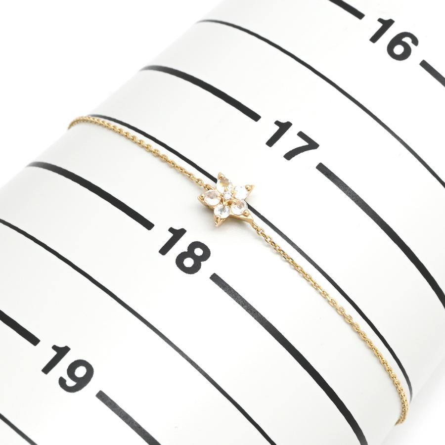 スタージュエリー ブレスレット ダイヤモンド チェーンブレス ゴールド