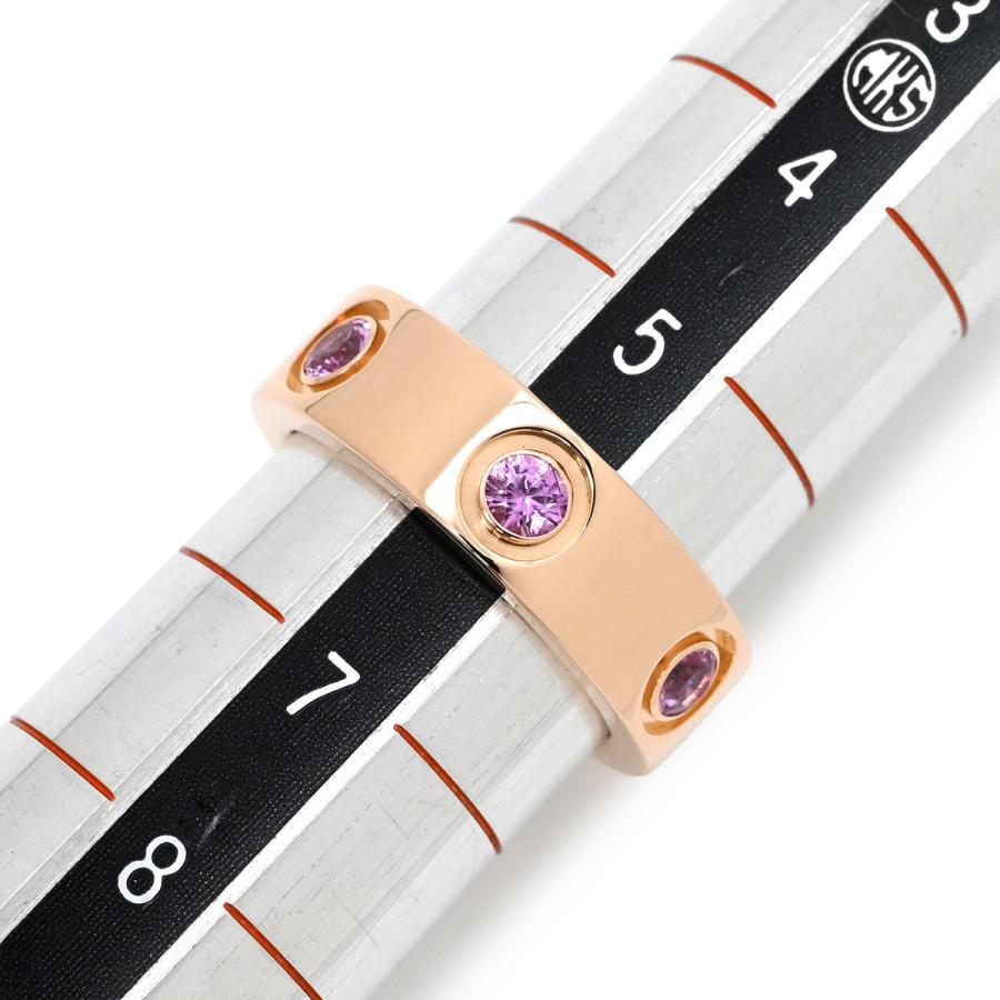 LOVE（Cartier） カルティエ リング 指輪 ラブ ラブリング ピンク