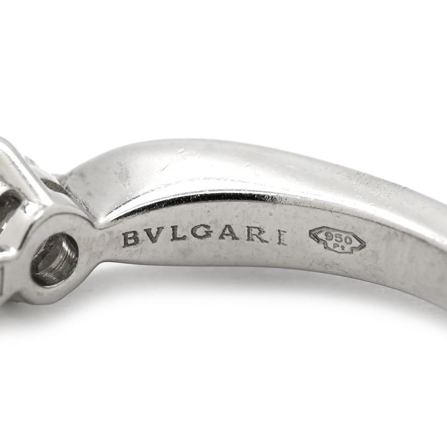 【最終値下げ】ブルガリBVLGARI リング 指輪 シルバーカラー プラチナ BVLGARI（ブルガリ） リング 指輪 ダイヤモンドリング シルバー