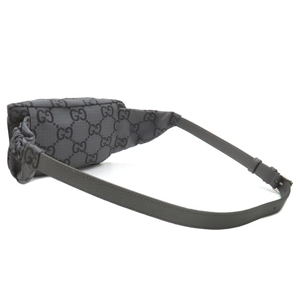 GUCCI ボディバッグ ブラック　美品 GUCCI（グッチ） ウエストバッグ GG リサイクルポリエステル