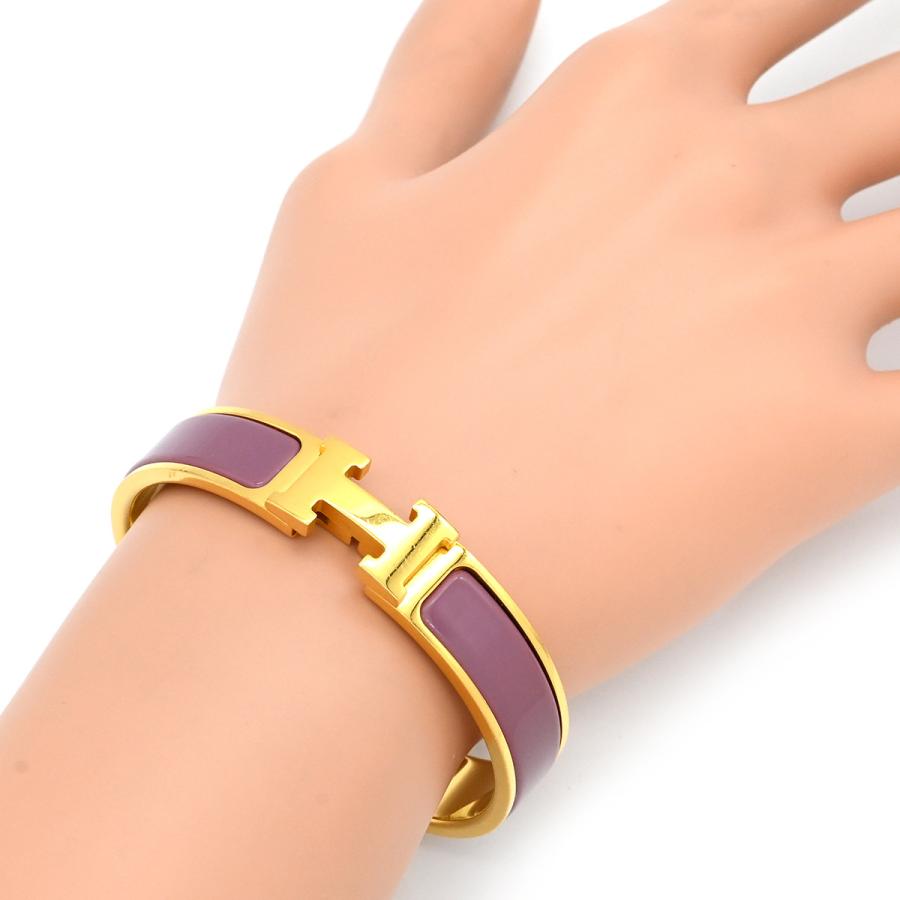HERMES（エルメス） ブレスレット クリックH クリックH PM GP パープル