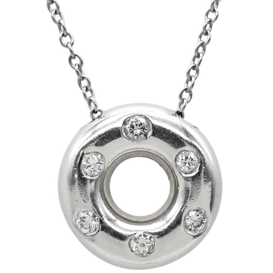 TIFFANY&Co.（ティファニー） ネックレス ドッツサークル ダイヤ 