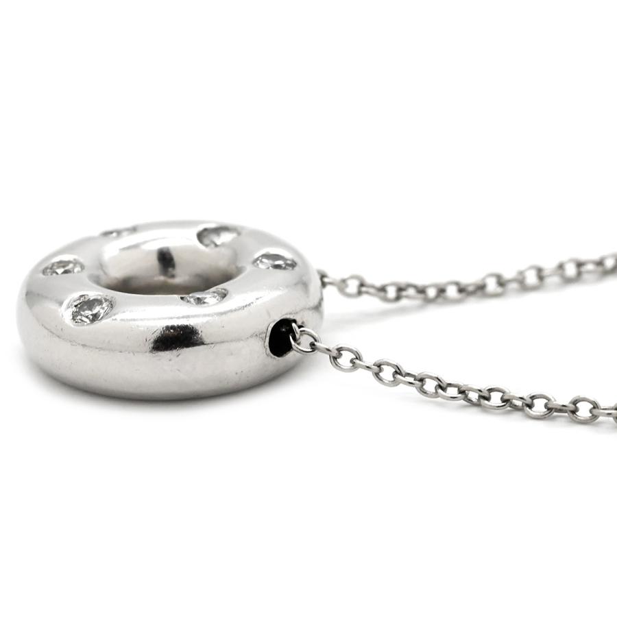 TIFFANY&Co.（ティファニー） ネックレス ドッツサークル ダイヤ