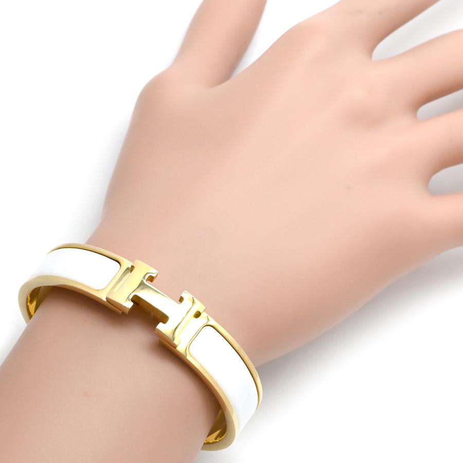 HERMES（エルメス） ブレスレット クリックH クリックH PM GP ホワイト