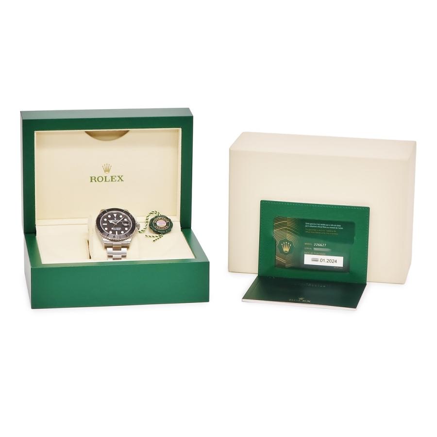 ヨットマスター 【3年保証】 ロレックス 42 226627 新品同様 ランダム