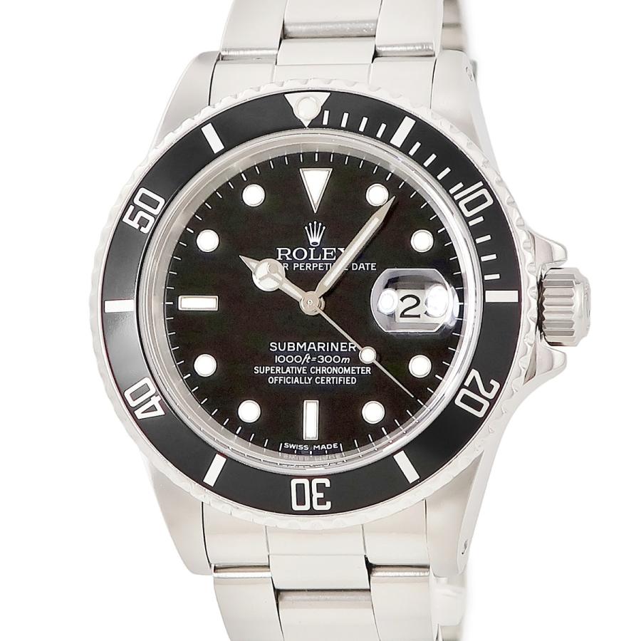 サブマリーナー 【3年保証】 ロレックス デイト 16800 87番台 黒