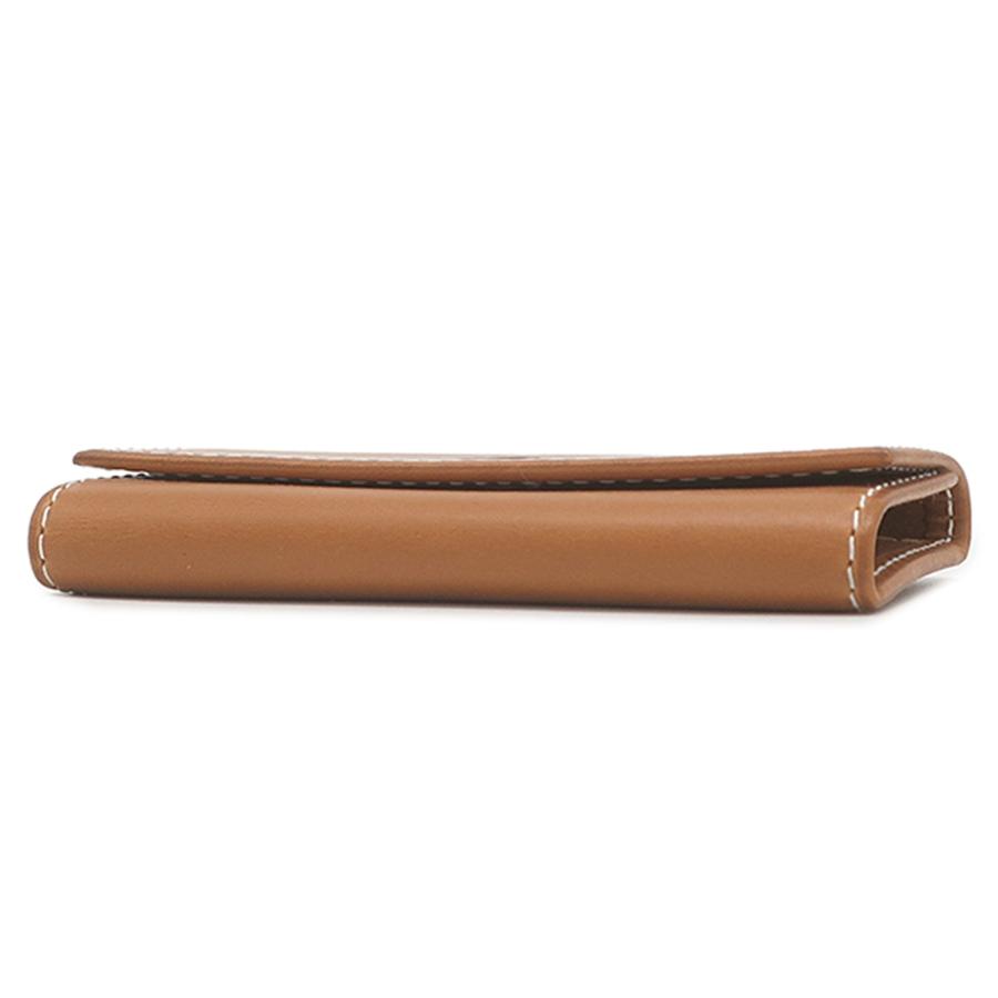 ROLEX ロレックス　キーケース Rolex Brown Embossed Leather Key Holder with Crown Motif & Snap