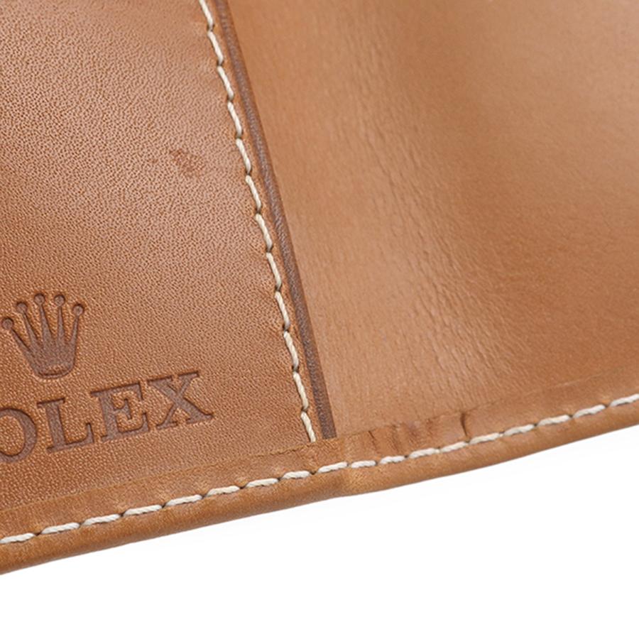 ROLEX（ロレックス） キーケース レザー ブラウン キャメル ノベルティ