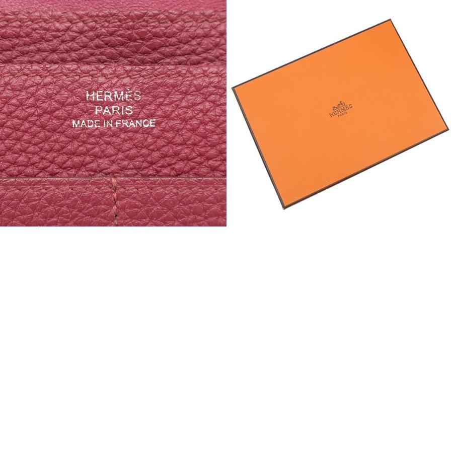 HERMES エルメス ドゴンGM 長財布 レッド　赤 HERMES（エルメス） 長財布 ドゴン ドゴンGM トゴ レッド ルビー 赤