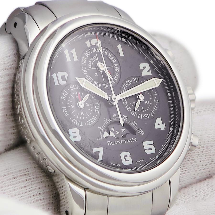 美品付属品有BLANCPAIN ブランパンレマン 純正ステンレスバックル自動巻 BLANCPAIN（ブランパン） 【3年保証】 レマン パーペチュアル