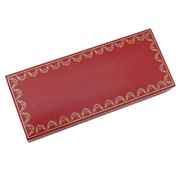 カルティエ ディアボロ ボールペン ボルドーxゴールド レッドカボション Cartier - カルティエ ディアボロ ボールペン ボルドーxゴールド