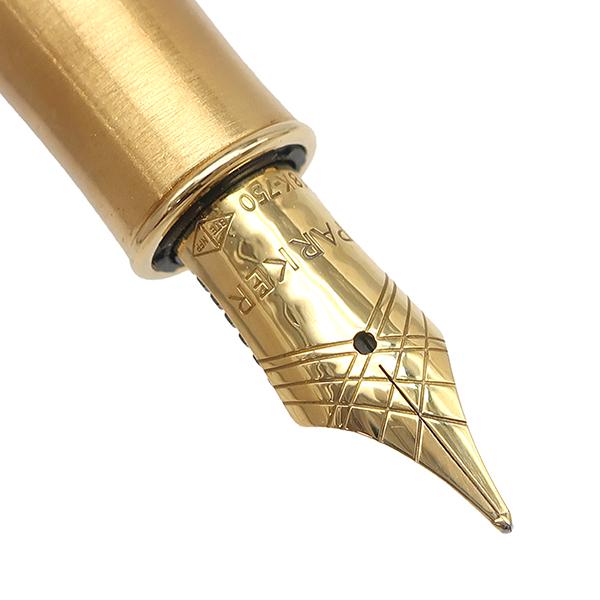 パーカー PARKER 万年筆 ソネット レッドGT ステンレススチール ラッカー レッド×ゴールド K18ペン先 カートリッジ/コンバーター両用式 1950773【中古】 パーカー 万年筆 ソネット レッドGT ステンレススチール レッド レッド
