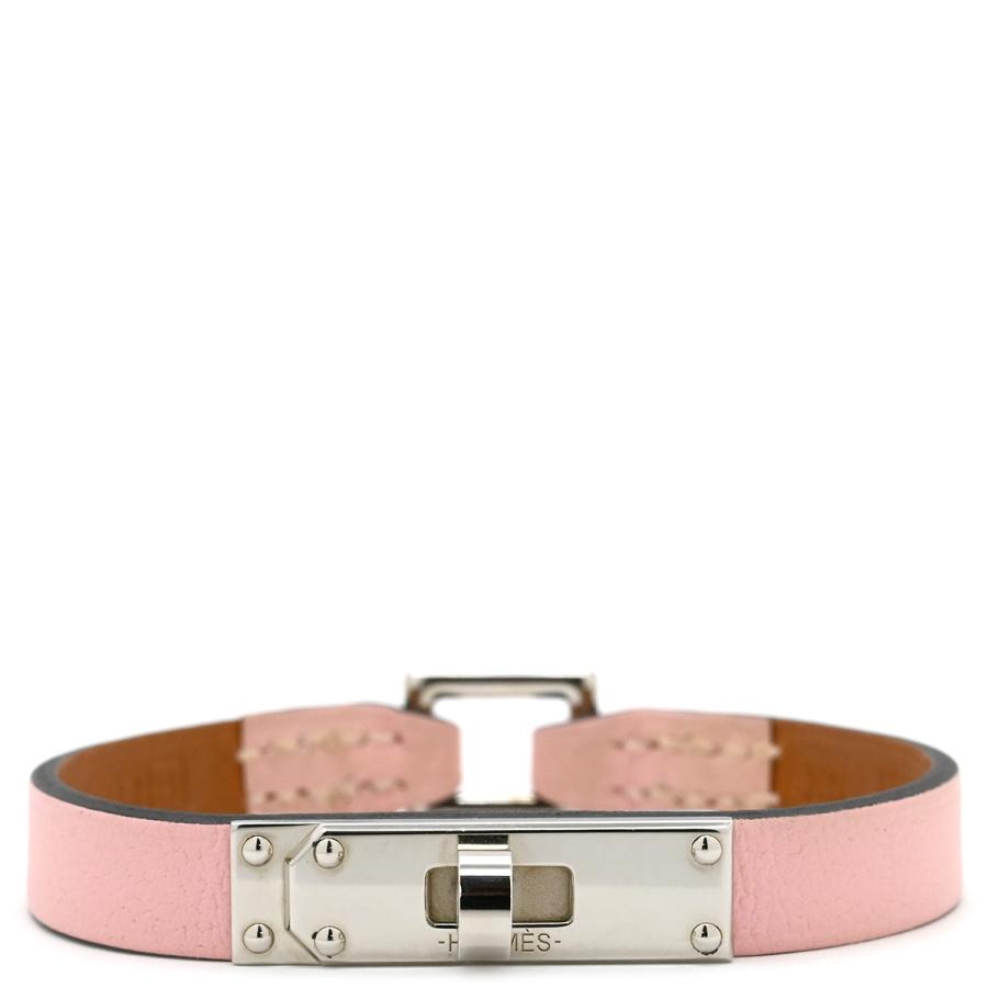 HERMES ピンクブレスレット HERMES（エルメス） ブレスレット ケリー マイクロ ケリー ヴォー