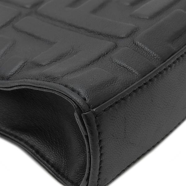 FENDI（フェンディ） クラッチバッグ ズッカ ズッカ エンボス レザー