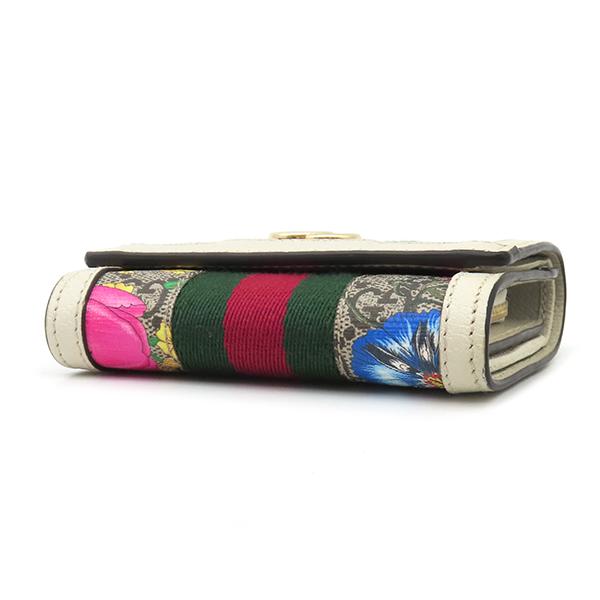 新品未使用✨　GUCCI オフィディアGGフローラ　二つ折り財布　レザー ダブルG グッチ 二つ折り財布 GGスプリーム オフィディア GG フローラ
