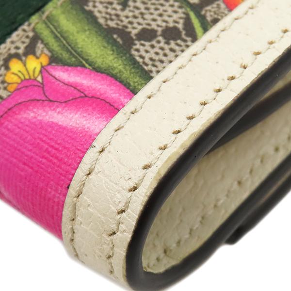 新品未使用✨　GUCCI オフィディアGGフローラ　二つ折り財布　レザー ダブルG グッチ 二つ折り財布 GGスプリーム オフィディア GG フローラ