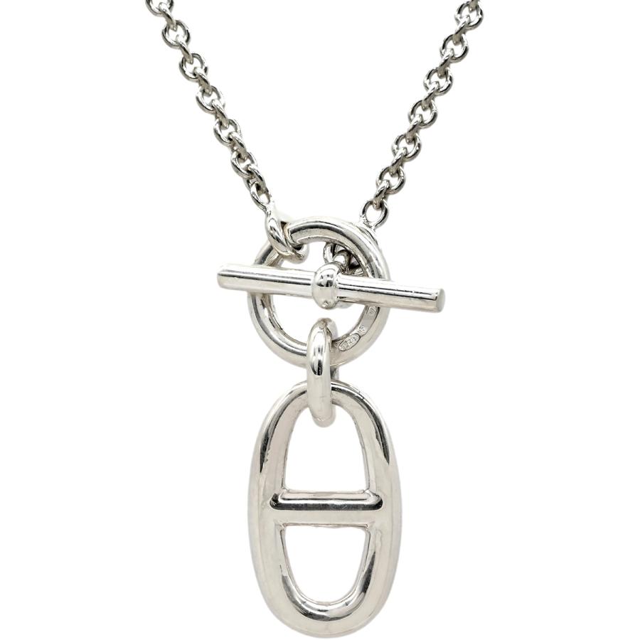 エルメスHERMÈS シェーヌダンクル　アミュレットＳＶ925ネックレス HERMES（エルメス） ネックレス シェーヌダンクル シェーヌダンクル