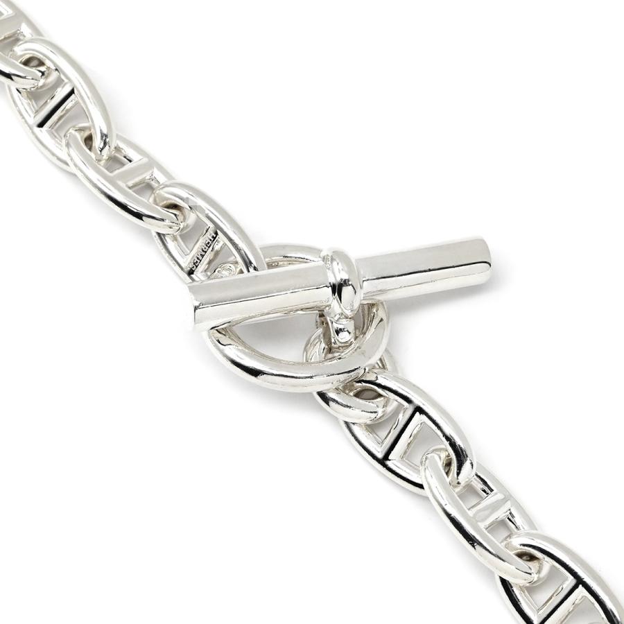シルバー チェーンネックレス　GM 30コマ HERMES（エルメス） ネックレス シェーヌダンクル シェーヌダンクル GM