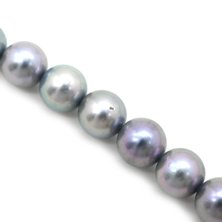 TASAKI ネックレス あこやパール イヤリング セット グレー
