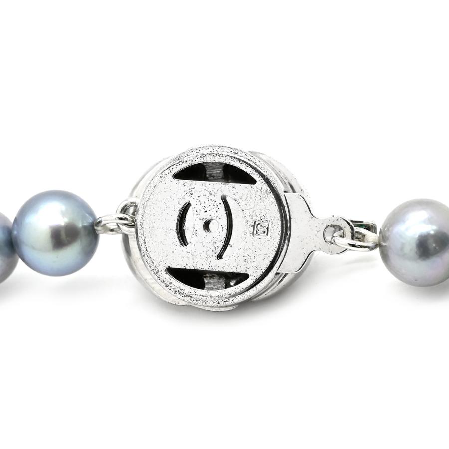 TASAKI ネックレス あこやパール イヤリング セット グレー