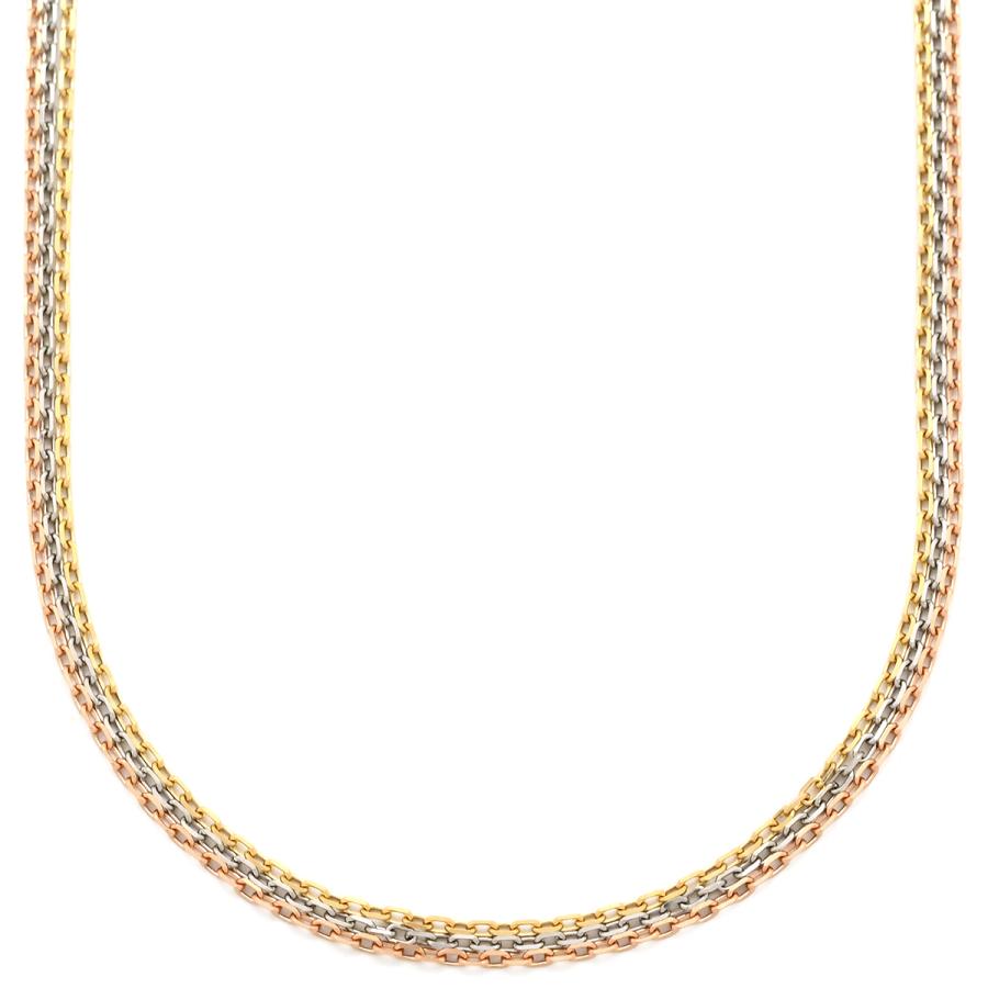 TRINITY（Cartier） カルティエ ネックレス トリニティ チェーン