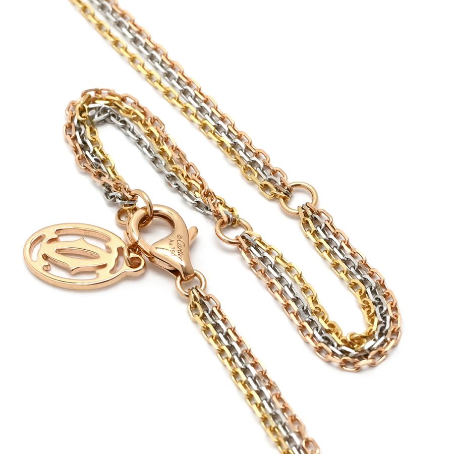 TRINITY（Cartier） カルティエ ネックレス トリニティ チェーン