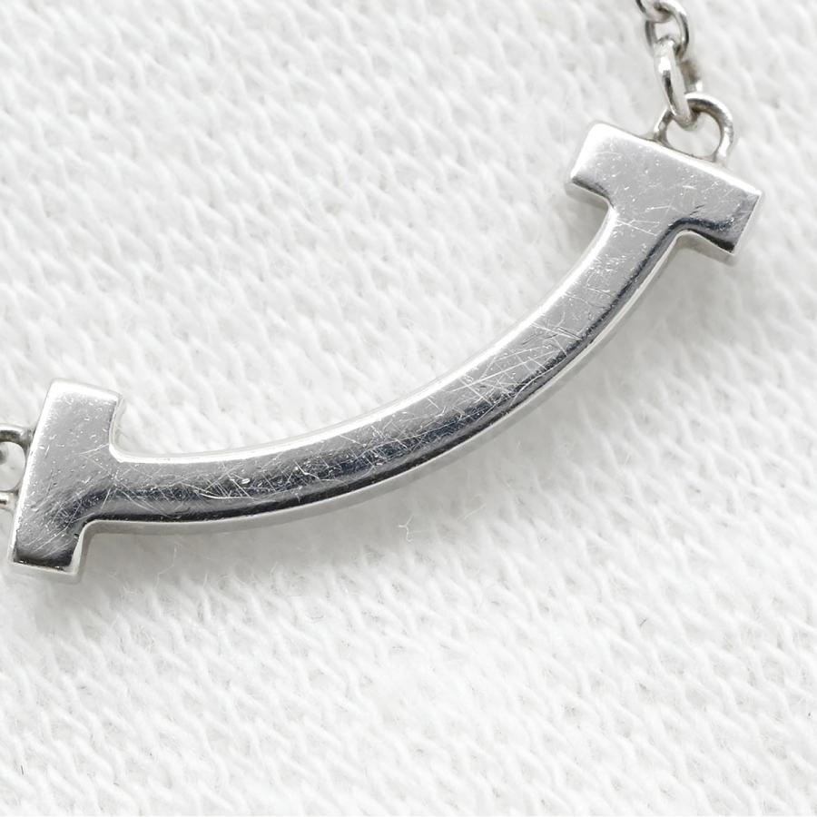 TIFFANY&Co.（ティファニー） ネックレス T Tスマイル ミニ ブルー