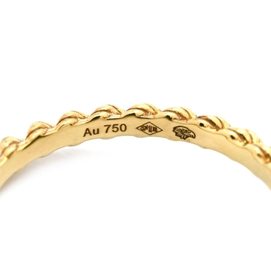 BOUCHERON　ブシュロン　セルパンボエム　地金リング　廃盤　レア　YG53 ブシュロン BOUCHERON セルパンボエム JRG02795 グリーン×イエロー