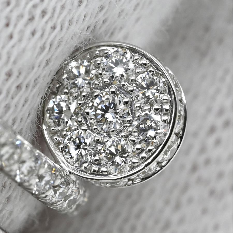 Cartier カルティエ ジュストアンクル リング 51 WG ダイヤモンド Cartier（カルティエ） リング 指輪 ジュストアンクル ジュスト
