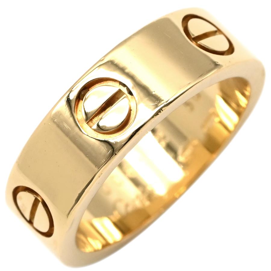 LOVE（Cartier） カルティエ リング 指輪 ラブリング ゴールド YG #50