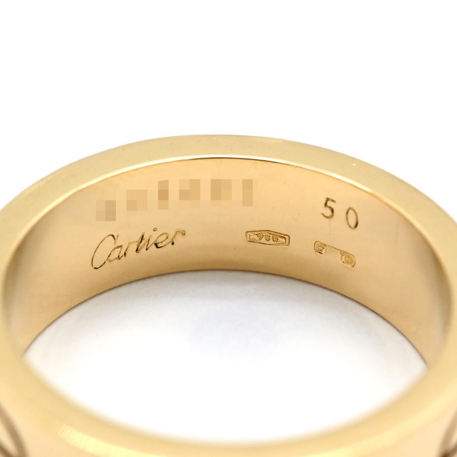 LOVE（Cartier） カルティエ リング 指輪 ラブリング ゴールド YG #50