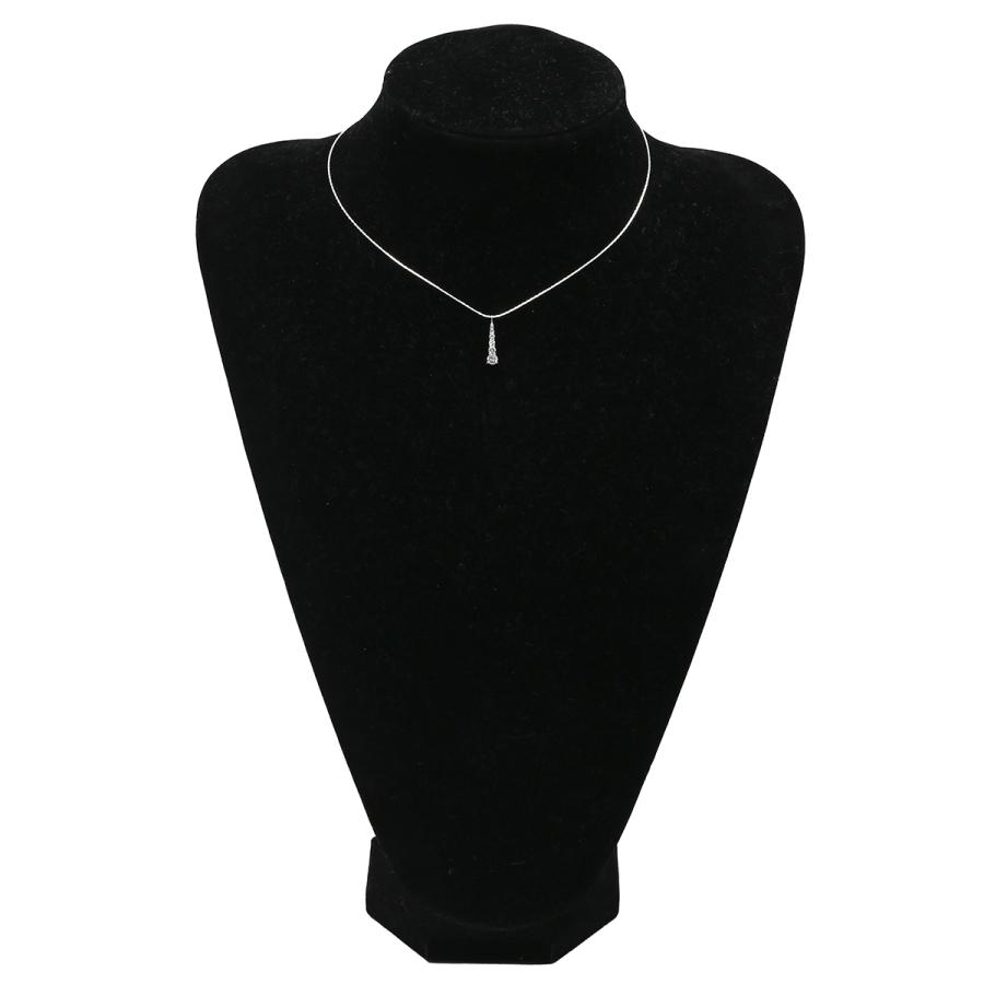 ペンダントトップ ダイヤモンド 0.50ct シルバー ホワイトゴールド 