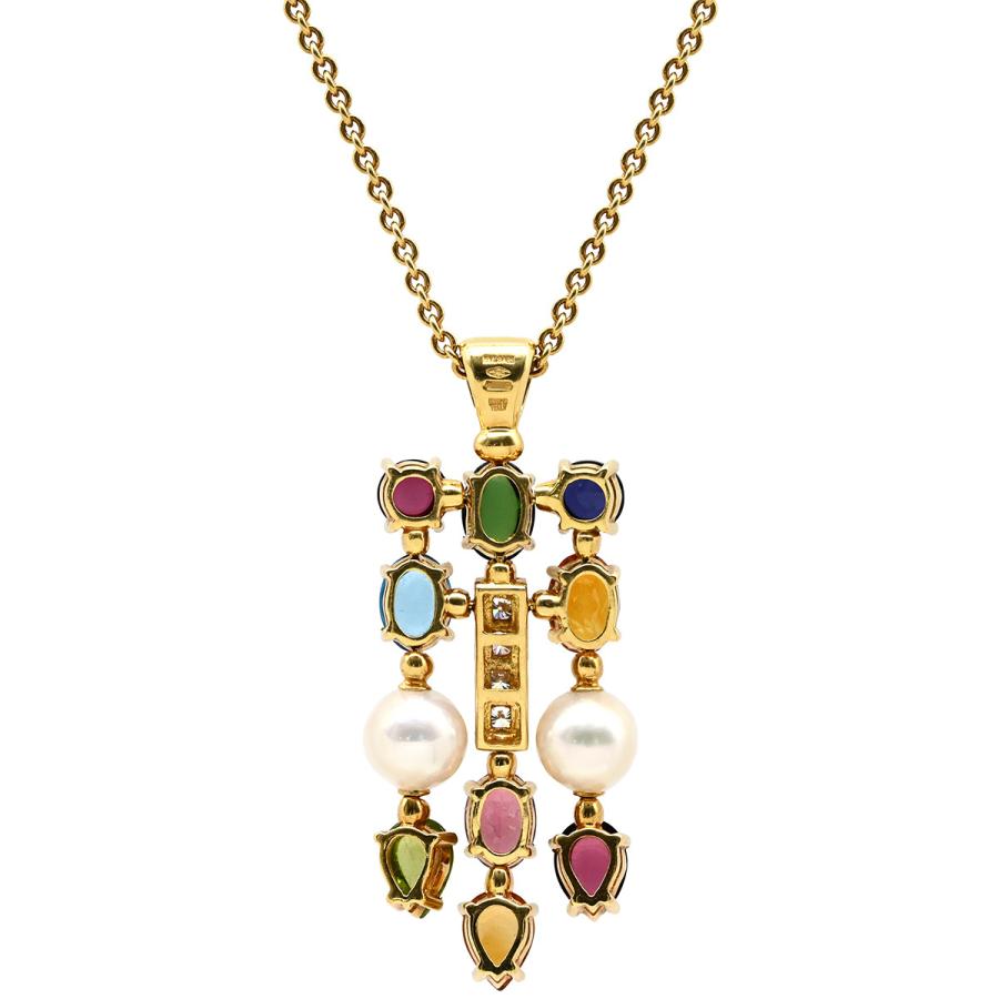 BVLGARI（ブルガリ） ネックレス アレグラ マルチカラー ゴールド