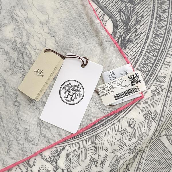 HERMES（エルメス） ストール カレ140 カレ140 カレジェアン カシミヤ